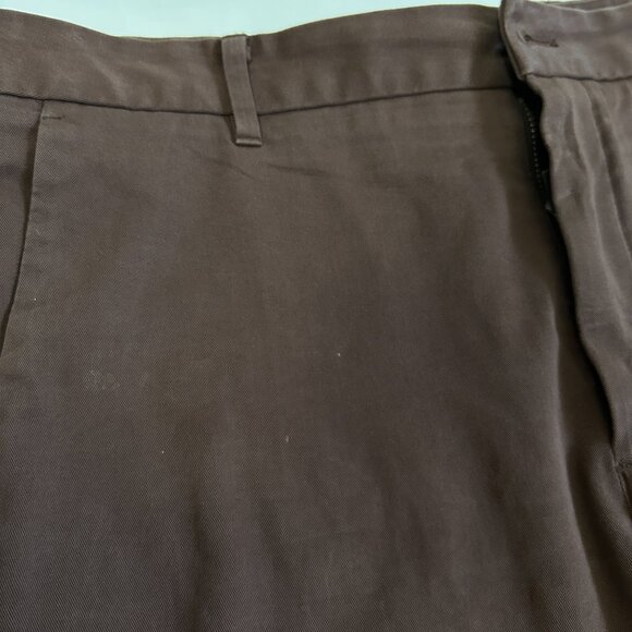 Everlane Uniform Performance Pants Mens 34 x 28 Slim Fit Brown Stretch Preppy - Picture 7 of 12